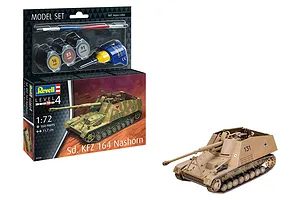 Revell 1/72 Sd.Kfz. 164 Nashorn "rhinoceros" Scaled Plastic Model Starter Kit