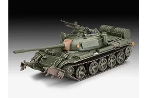 Revell 1/72 T-55A/AM with KMT-6/EMT-5 Mine Plow Scaled Plastic Model Starter Kit image 3