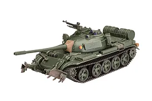 Revell 1/72 T-55A/AM with KMT-6/EMT-5 Mine Plow Scaled Plastic Model Starter Kit image 7