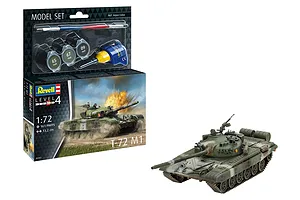 Revell 1/72 T-72 M1 Scaled Plastic Model Starter Kit