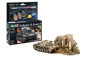 Revell 1/76 PzKpfw II Ausf. F Scaled Plastic Model Starter Kit
