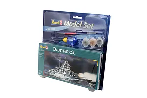 Revell 1/1200 Bismarck Battleship Scaled Plastic Model Starter Kit image 5