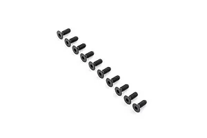 TLR 6x16mm Fine Thread Countersunk Head Screws 10Pcs