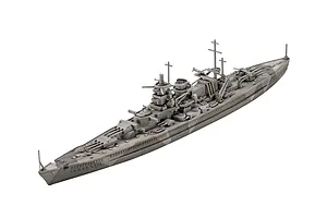 Revell 1/1200 Gneisenau Battleship Scaled Plastic Model Starter Kit image 8