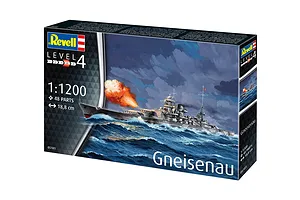 Revell 1/1200 Gneisenau Battleship Scaled Plastic Model Starter Kit image 11