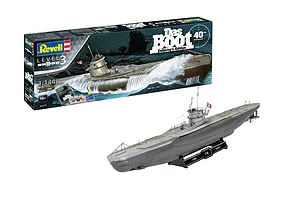 Revell 1/144 scale Das Boot U96 submarine plastic model kit with its illustrated packaging box.