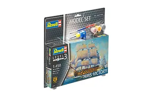 Revell 1/450 HMS Victory Scaled Plastic Model Starter Kit