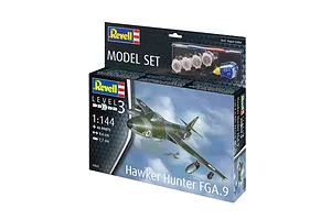 Revell 1/144 Hawker Hunter FGA.9 Scaled Plastic Model Starter Kit image 9