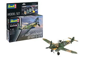 Revell 1/32 Messerschmitt Bf 109 G-2/4 Scaled Plastic Model Starter Kit