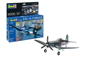 Revell 1/32 Vought F4U-1A Corsair Scaled Plastic Model Starter Kit