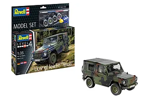 Revell 1/35 Truck GL Light "Wolf" Scaled Plastic Model Starter Kit