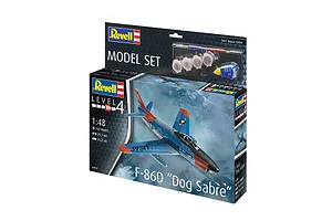 Revell 1/48 F-86D Sabre Dog Scaled Plastic Model Starter Kit image 6