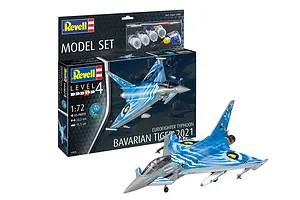 Revell 1/72 Eurofighter Typhoon "Bavarian Tiger 2021" Scaled Plastic Model Starter Kit