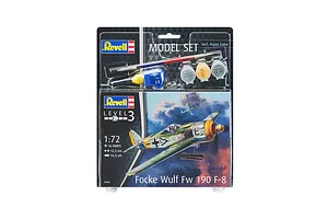 Revell 1/72 Focke Wulf Fw190 F-8 Scaled Plastic Model Starter Kit image 3