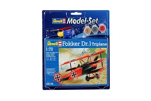Revell 1/72 Fokker DR.1 Triplane Scaled Plastic Model Starter Kit image 4