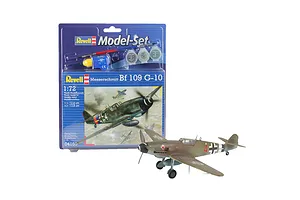 Revell 1/72 Messerschmitt Bf 109 G-10 Scaled Plastic Model Starter Kit