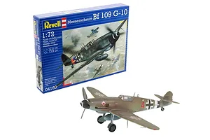 Revell 1/72 Messerschmitt Bf 109 G-10 Scaled Plastic Model Starter Kit