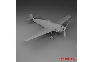 Revell 1/72 Messerschmitt Bf 109E-3 Scaled Plastic Model Starter Kit