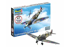 Revell 1/72 Supermarine Spitfire Mk.IIa Scaled Plastic Model Starter Kit