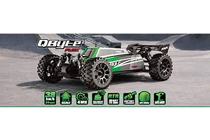Maverick QByte XB Flux RC Buggy Electric Brushless 4WD 1/12 Scale RTR - Green