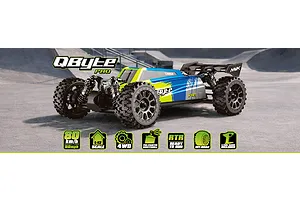 Maverick QByte XB Pro RC Buggy Electric Brushless 4WD 1/12 Scale RTR - Fluoro Green