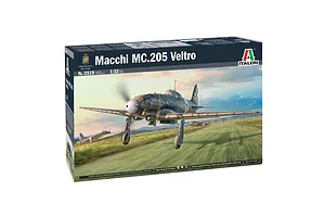 Italeri 1/32 MC.205 Veltro Fighter Scaled Plastic Model Kit