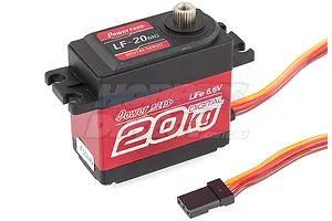 Power HD Standard LF-20MG 20kg Metal Geared Servo image 15165