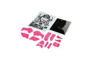 Losi Plastics with Wraps, Pink: PM-MX/SM