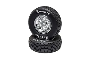 Losi Front Tire Set, Mounted, Soft: 22S Sprint
