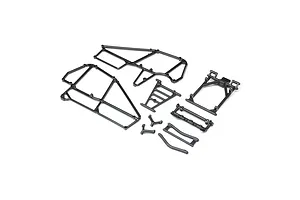 Losi Cage Set, Black: 22S Sprint