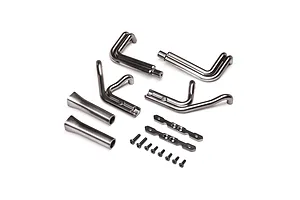 Losi Header Set, Blue Steel: 22S Sprint