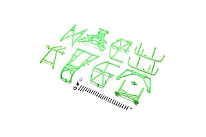 Losi Cage Set Complete, Green: LMT 2.0