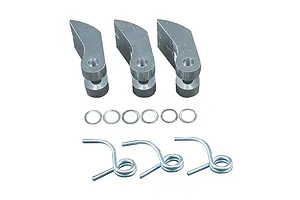 Losi Clutch Shoe &amp; Spring Set, Alum(3): LST/2, AFT, MGB