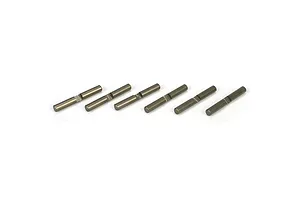 TLR Differential Shaft Set, Aluminum (6): 8B, 8T 2.0