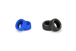 Pro-Line 1/10 Hoosier Angle Block M4 Rear 2.2&amp;quot; Dirt Oval Tires (2) image 151893