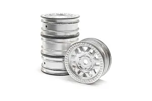 Axial 1.0 KMC Machete Wheels, Satin (4): SCX24