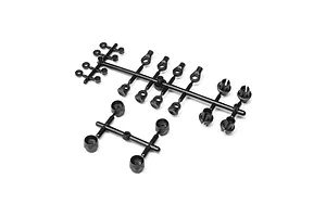 Axial Molded Shock Parts Set: 1/10 SCX10 PRO Comp Scaler