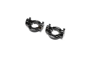 Losi Black Aluminium 5 Deg Spindle Carrier Pair, LMT, Tuned LMT