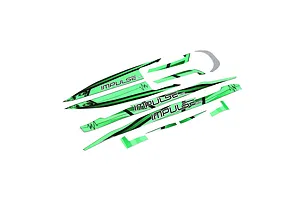 Pro Boat Decal Set Black/Green: Impulse 32
