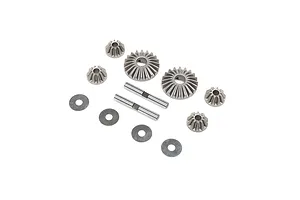 TLR Differential Gear &amp; Shaft Set: 8X, 8XE 2.0