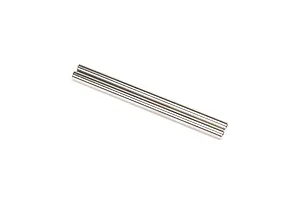 TLR Hinge Pins, 4 x 68mm, Elec Nickel (2): 8X, 8XE 2.0