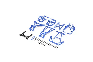 Losi Cage Set Complete, Blue: Mini LMT
