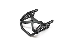 Losi Aluminum Wheelie Bump, Black: Mini LMT