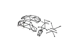 Losi Main Cage: 8X Super Lasernut
