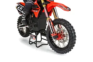 Pro-Line 1/4 Pro-Spec Aluminum V2 Bead Front Wheel Black/Red (1): Promoto-MX image 152119
