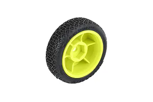 Pro-Line 1/24 Electron 2.0 Buggy F/R Tires Mounted 7mm Yellow (4): Micro-B image 152184