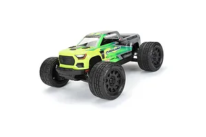 Pro-Line 1/18 Menace F/R Street Tires MTD 12mm Black Raid (4): Granite GROM image 152194