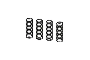 ARRMA 0.45N/mm (2.57lb/in) Shock Springs 4Pcs