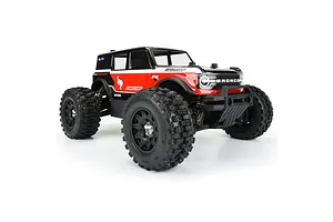 Pro-Line 1/10 2021 Ford Bronco Unpainted Body Shell - Clear image 152352