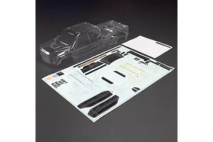 ARRMA 1/10 Big Rock Crew 4X4 Unpainted Body Shell - Clear